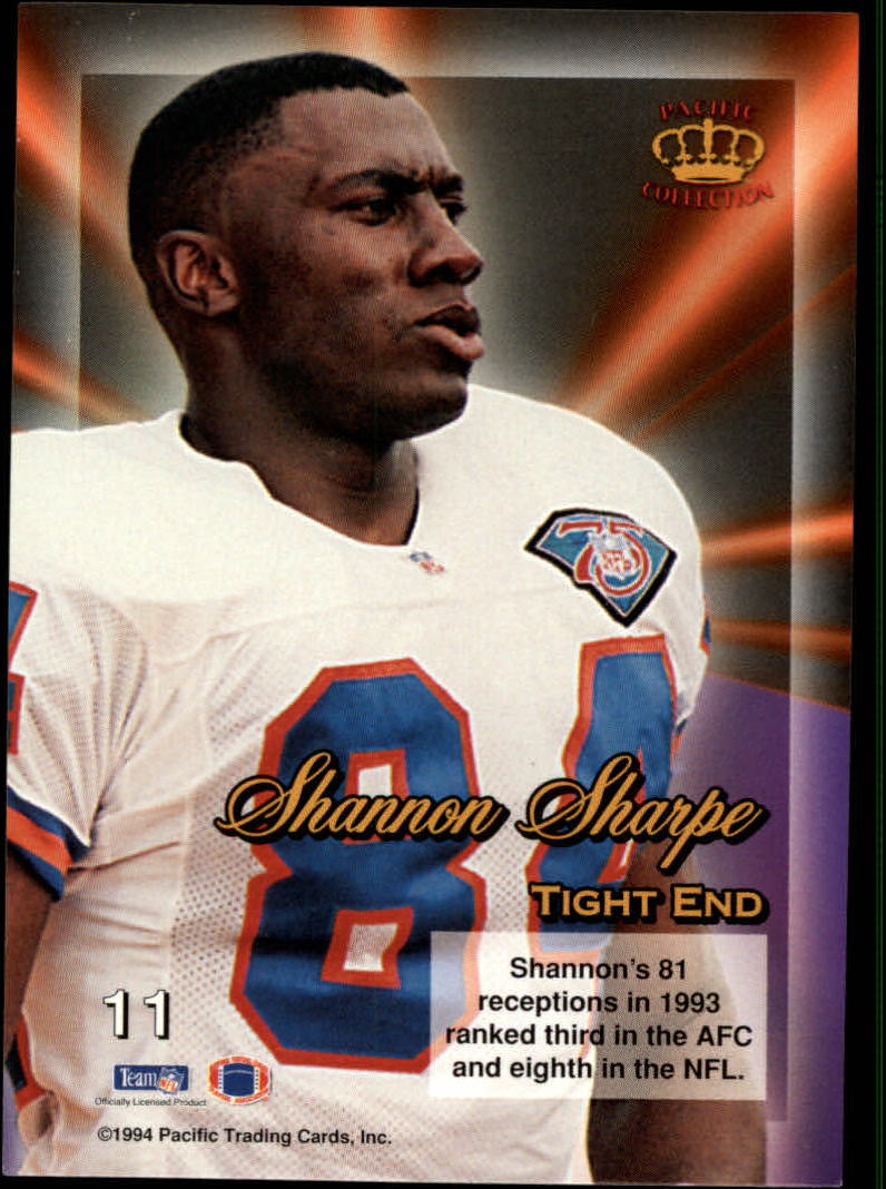 1992 Pro Set #487 Shannon Sharpe - NM-MT