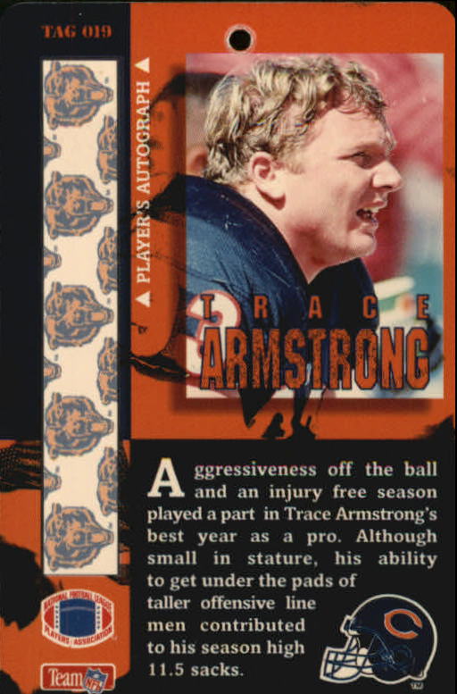 1994 Pro Tags #19 Trace Armstrong back image