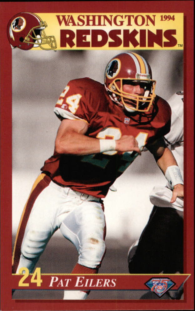 1994 Redskins Police #4 Pat Eilers - NM-MT