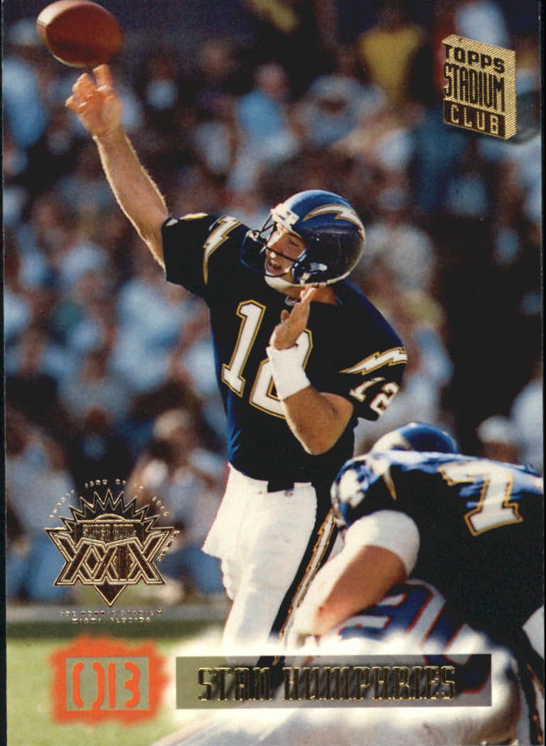1994 Stadium Club Super Bowl XXIX #151 Stan Humphries