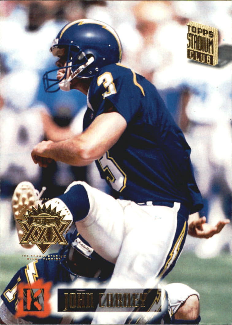 1994 Stadium Club Super Bowl XXIX #299 John Carney