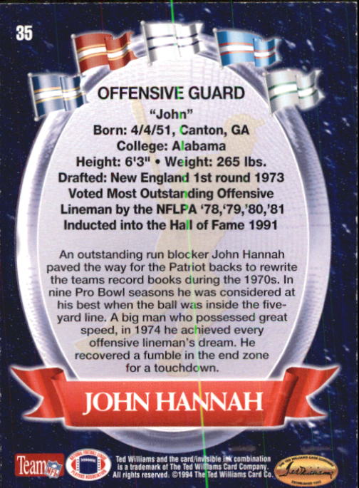 B3313- 1994 Ted Williams Football Cards 1-90 +Inserts -You Pick - 15+ FREE SHIP - Picture 58 of 201