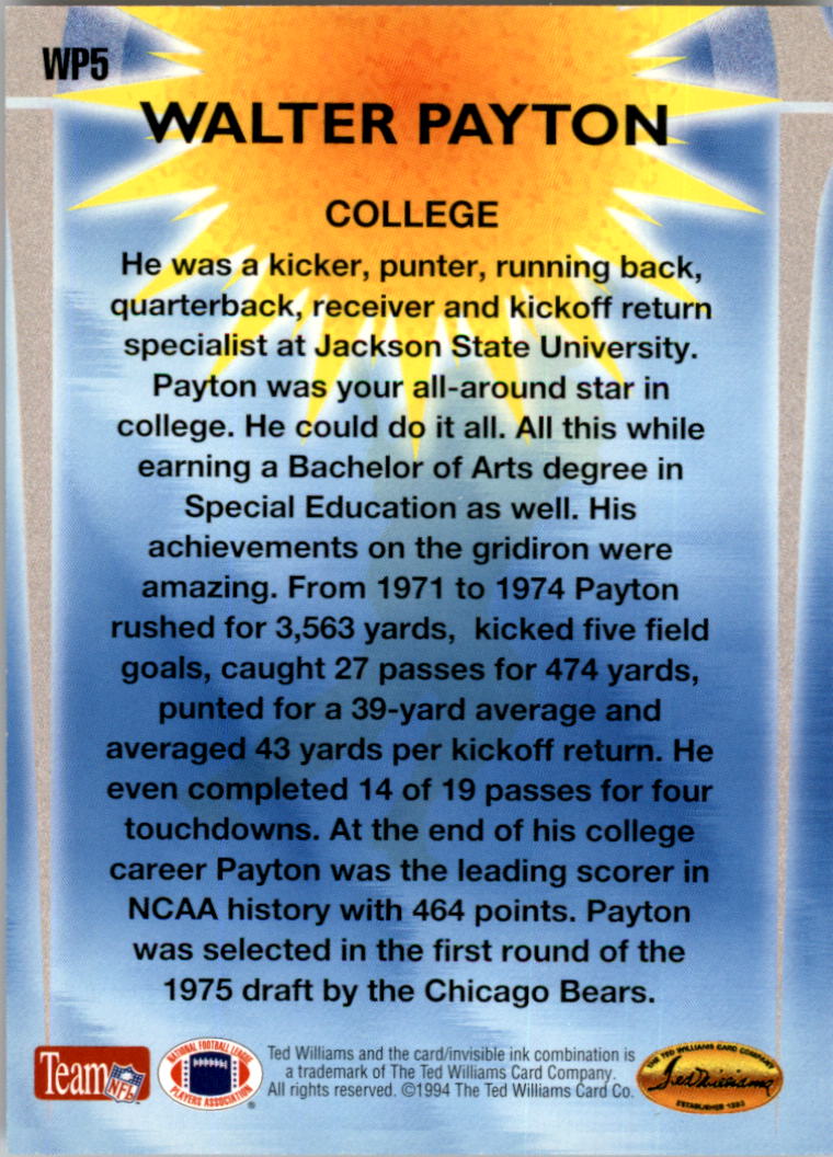 B3313- 1994 Ted Williams Football Cards 1-90 +Inserts -You Pick - 15+ FREE SHIP - Picture 197 of 201