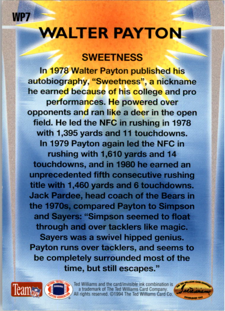 B3313- 1994 Ted Williams Football Cards 1-90 +Inserts -You Pick - 15+ FREE SHIP - Picture 199 of 201