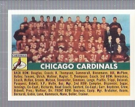1994 Topps Archives 1956 #22 Chicago Cardinals