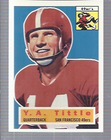1994 Topps Archives 1956 #86 Y.A. Tittle