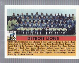 1994 Topps Archives 1956 #92 Detroit Lions