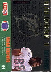 1994 Action Packed #64 Keith Jackson back image