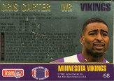 1994 Action Packed #68 Cris Carter back image