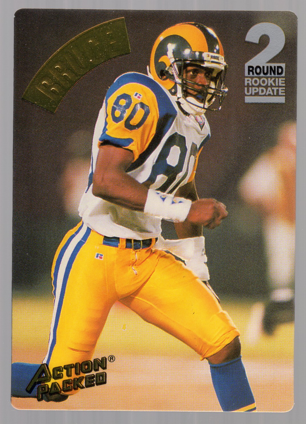 1994 Action Packed #150 Isaac Bruce RC
