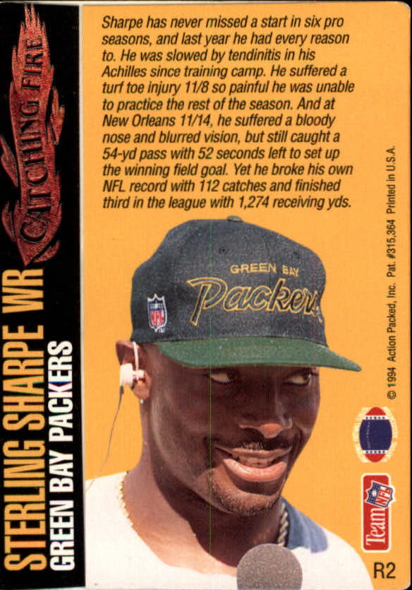 1994 Action Packed Football "Insert and Prototype" Cards - Picture 5 of 156