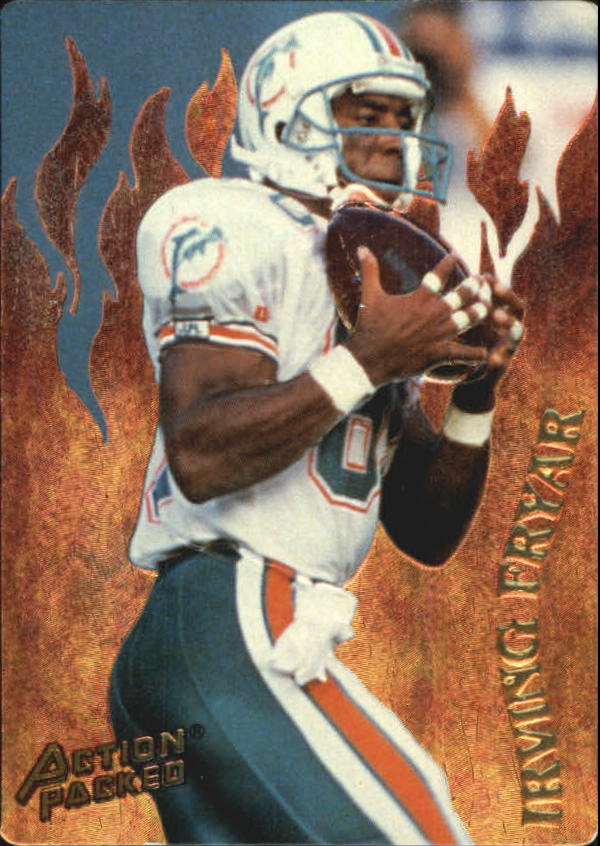 Irving Fryar autographed Football Card (Miami Dolphins) 1995 Fleer