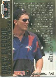 1994 Action Packed Quarterback Challenge #FA8 Drew Bledsoe back image