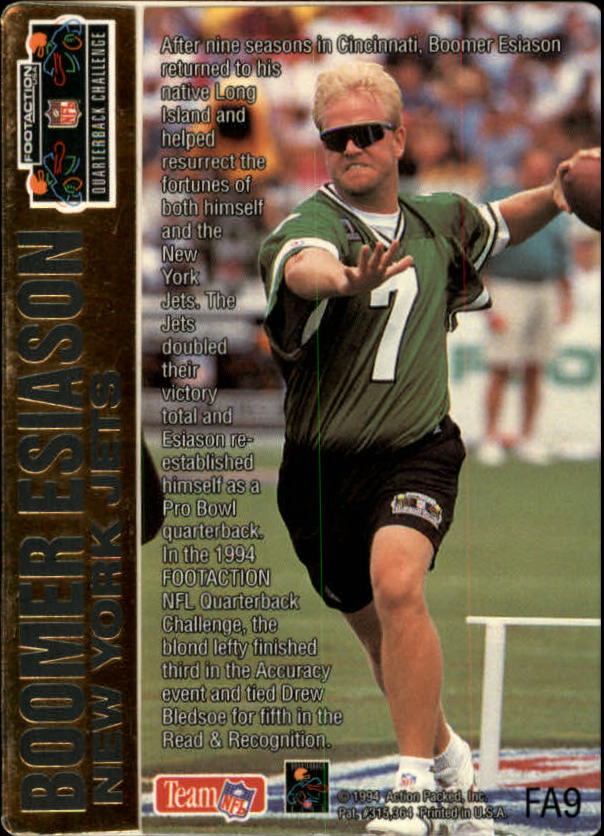 Logan's Sports Ratings: Top 50 NFL Quarterbacks: #43 - Boomer Esiason