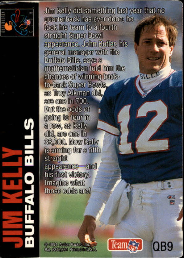 1994 Action Packed Football "Insert and Prototype" Cards - Picture 124 of 156