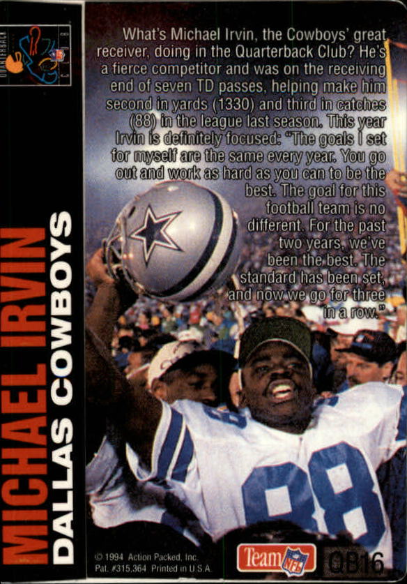 1994 Action Packed Football "Insert and Prototype" Cards - Picture 134 of 156