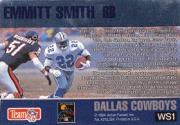 1994 Action Packed Warp Speed #WS1 Emmitt Smith back image