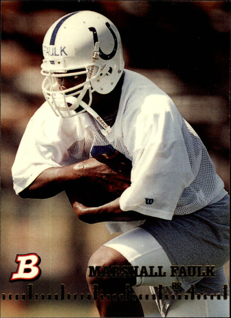 1994 Bowman #2 Marshall Faulk RC