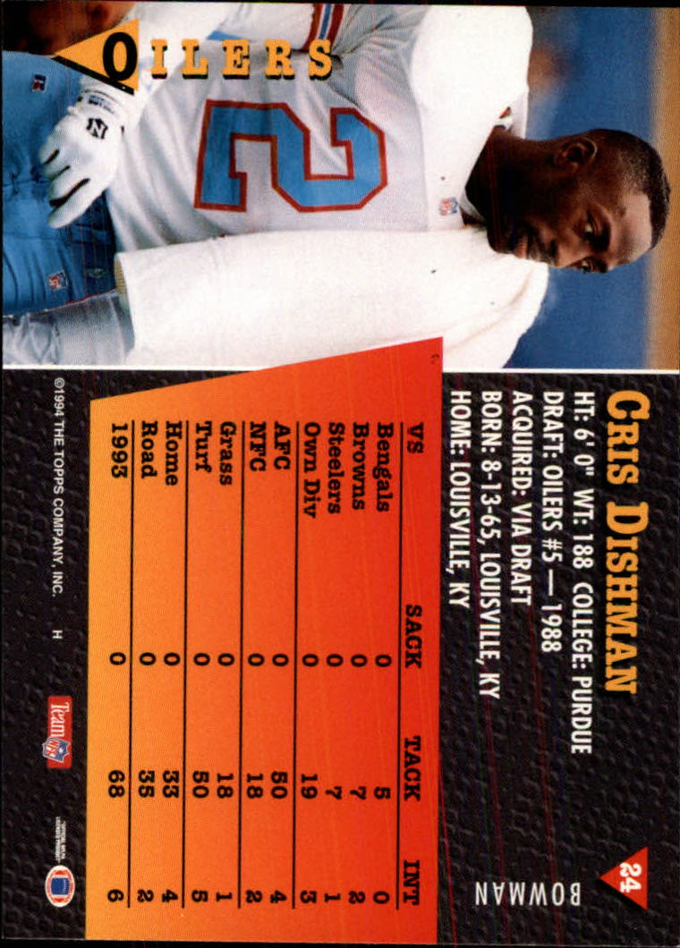 A6919- 1994 Bowman Football Card #s 1-249 +Rookies -You Pick- 15+ FREE US SHIP - Picture 45 of 465