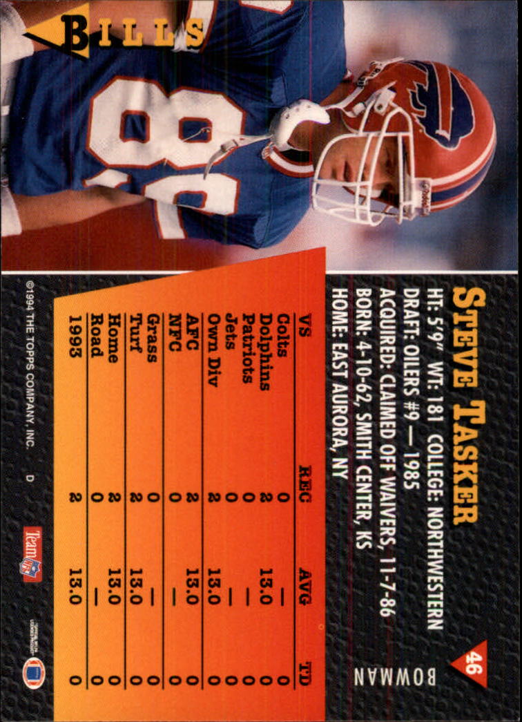 A6919- 1994 Bowman Football Card #s 1-249 +Rookies -You Pick- 15+ FREE US SHIP - Picture 89 of 465
