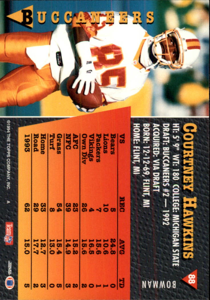 A6919- 1994 Bowman Football Card #s 1-249 +Rookies -You Pick- 15+ FREE US SHIP - Picture 169 of 465