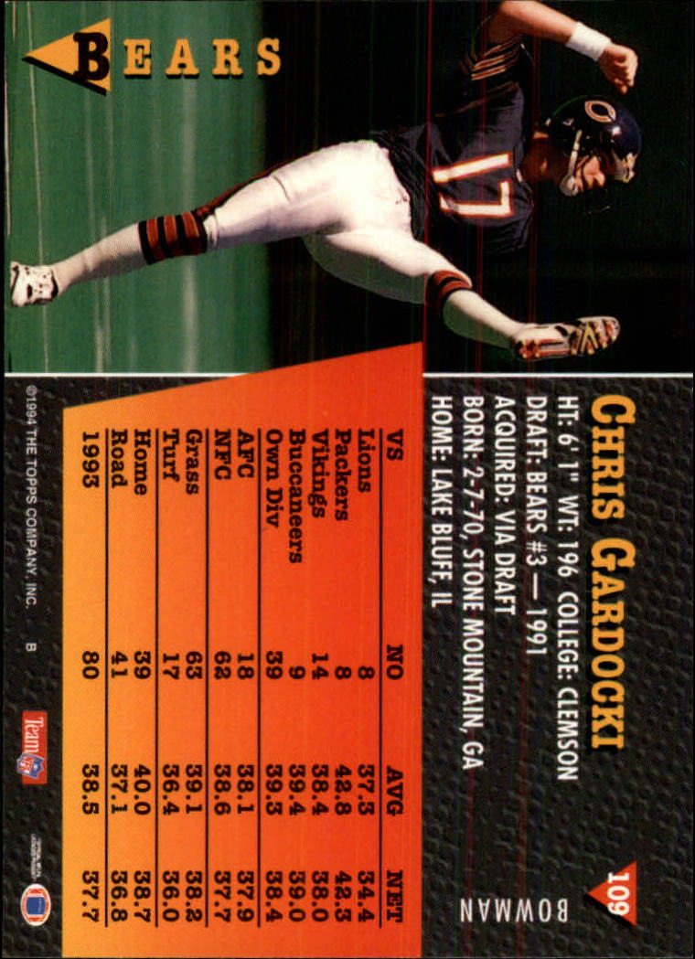 A6919- 1994 Bowman Football Card #s 1-249 +Rookies -You Pick- 15+ FREE US SHIP - Picture 205 of 465