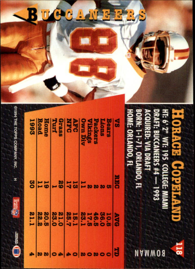 A6919- 1994 Bowman Football Card #s 1-249 +Rookies -You Pick- 15+ FREE US SHIP - Picture 223 of 465