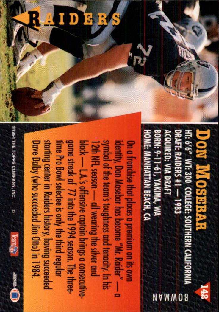 A6919- 1994 Bowman Football Card #s 1-249 +Rookies -You Pick- 15+ FREE US SHIP - Picture 261 of 465