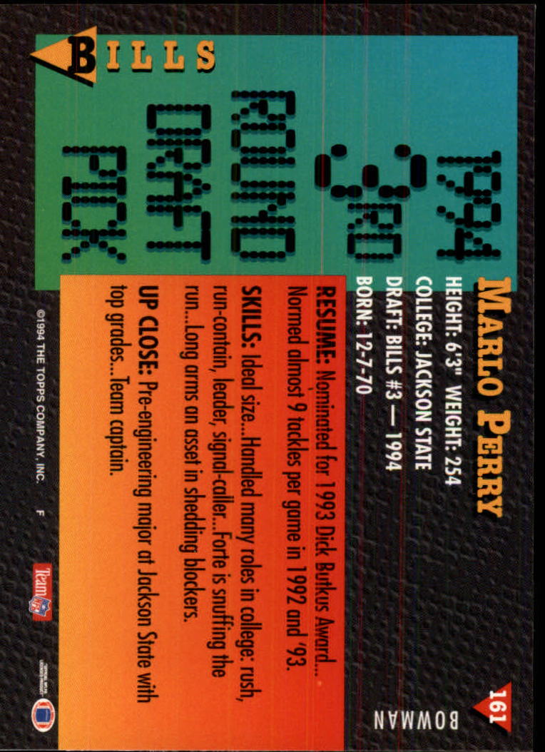 A6919- 1994 Bowman Football Card #s 1-249 +Rookies -You Pick- 15+ FREE US SHIP - Picture 297 of 465