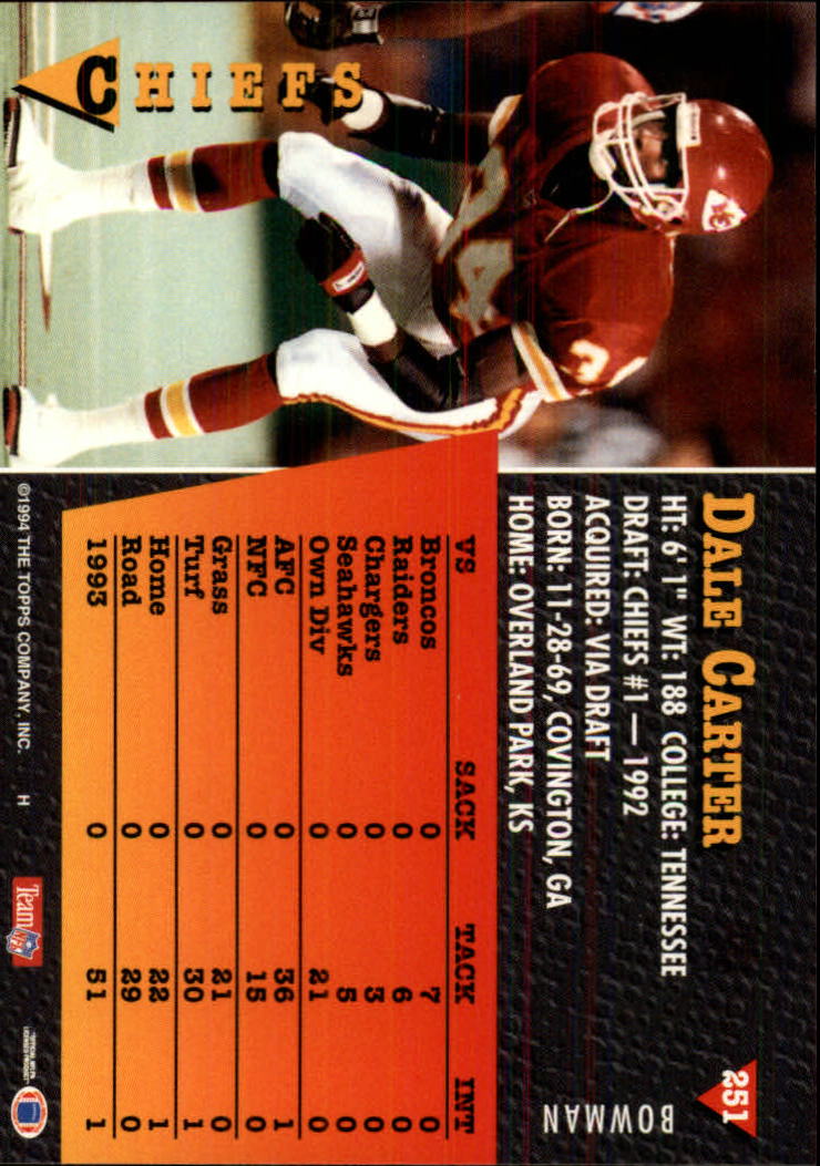 A6919- 1994 Bowman Football Cards 250-390 +Rookies -You Pick- 15+ FREE US SHIP - Picture 5 of 279