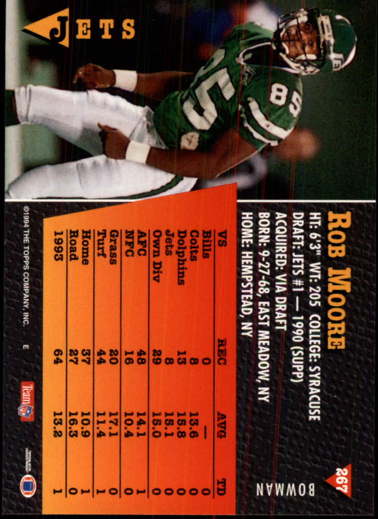 A6919- 1994 Bowman Football Cards 250-390 +Rookies -You Pick- 15+ FREE US SHIP - Picture 35 of 279