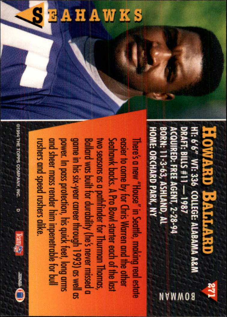 A6919- 1994 Bowman Football Cards 250-390 +Rookies -You Pick- 15+ FREE US SHIP - Picture 43 of 279