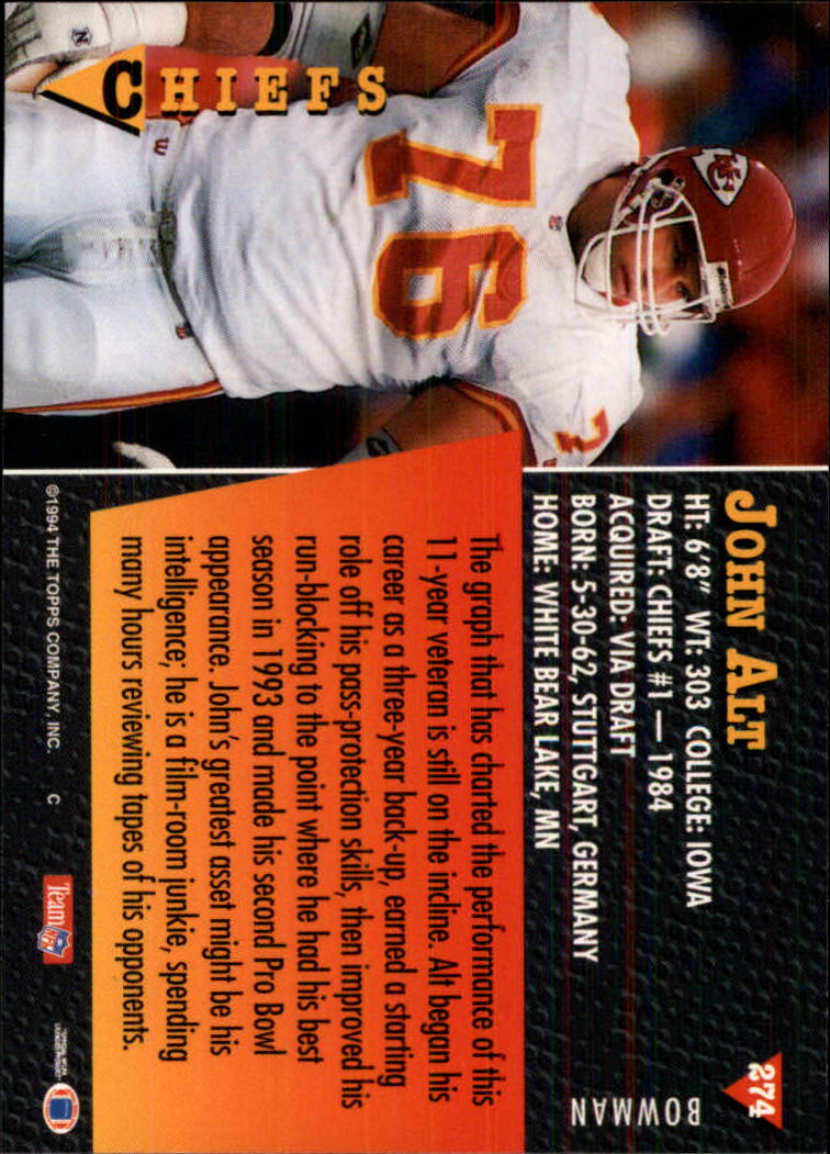 A6919- 1994 Bowman Football Cards 250-390 +Rookies -You Pick- 15+ FREE US SHIP - Picture 49 of 279