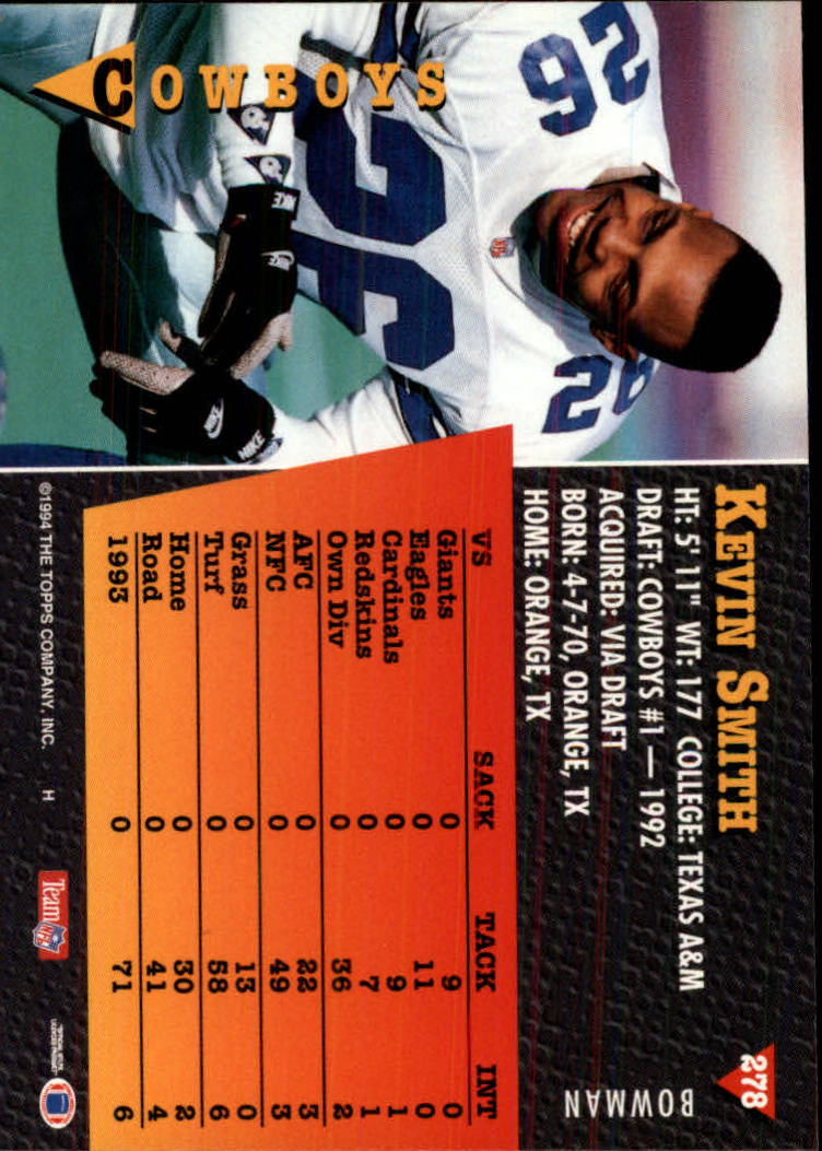 A6919- 1994 Bowman Football Cards 250-390 +Rookies -You Pick- 15+ FREE US SHIP - Picture 57 of 279