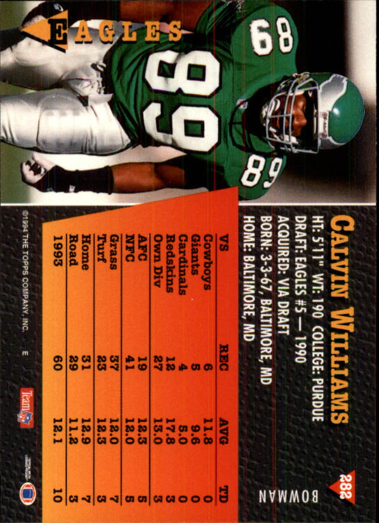 A6919- 1994 Bowman Football Cards 250-390 +Rookies -You Pick- 15+ FREE US SHIP - Picture 65 of 279