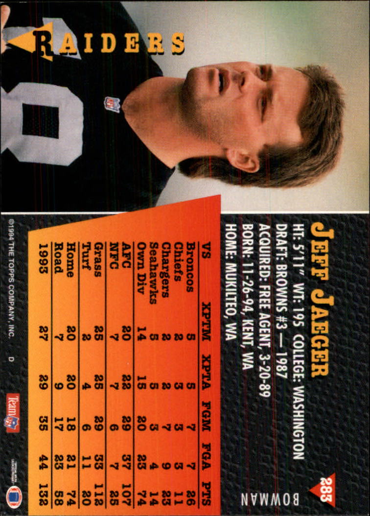A6919- 1994 Bowman Football Cards 250-390 +Rookies -You Pick- 15+ FREE US SHIP - Picture 67 of 279