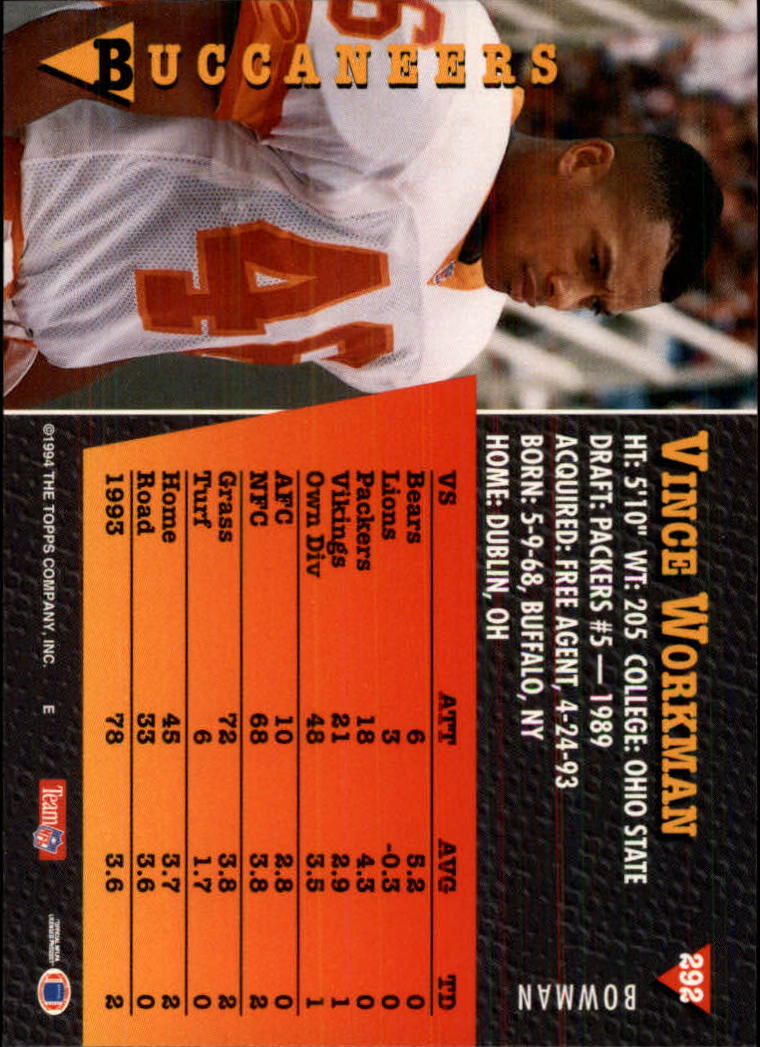 A6919- 1994 Bowman Football Cards 250-390 +Rookies -You Pick- 15+ FREE US SHIP - Picture 85 of 279