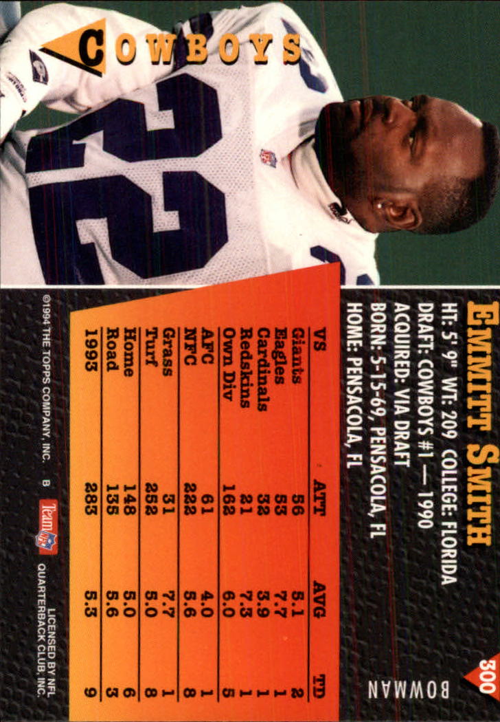 A6919- 1994 Bowman Football Cards 250-390 +Rookies -You Pick- 15+ FREE US SHIP - Picture 101 of 279