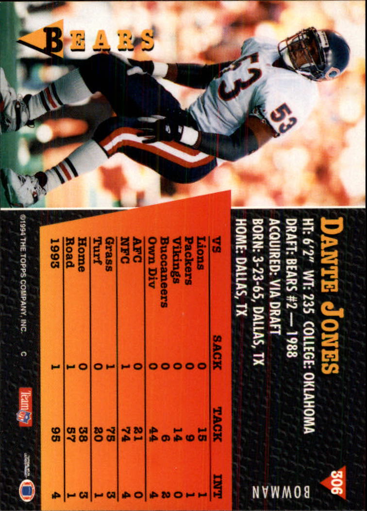 A6919- 1994 Bowman Football Cards 250-390 +Rookies -You Pick- 15+ FREE US SHIP - Picture 113 of 279