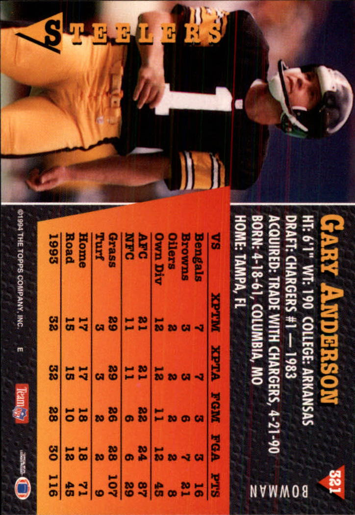 A6919- 1994 Bowman Football Cards 250-390 +Rookies -You Pick- 15+ FREE US SHIP - Picture 141 of 279