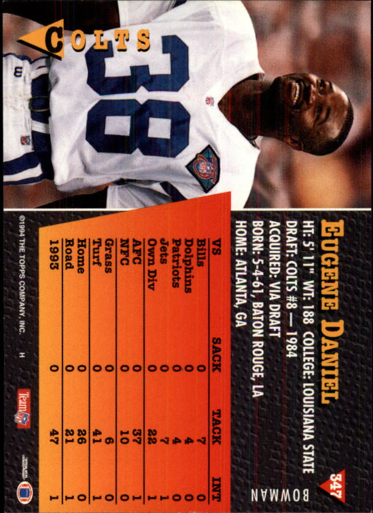 A6919- 1994 Bowman Football Cards 250-390 +Rookies -You Pick- 15+ FREE US SHIP - Picture 193 of 279