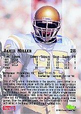 1994 Classic Gold #28 Jamir Miller back image