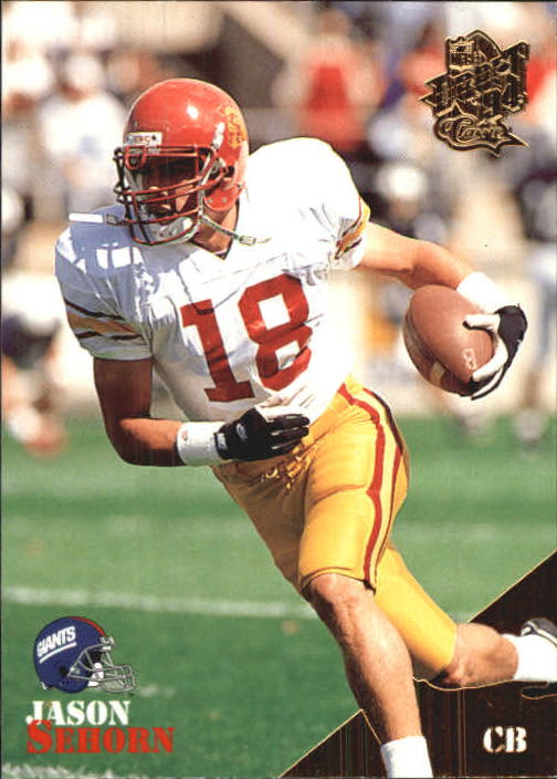 1994 Classic Draft Football "Gold" Parallel Cards - Picture 120 of 177