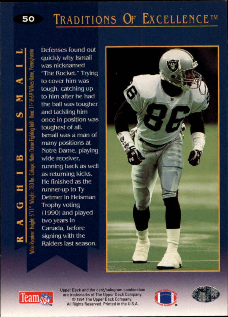 1994 Collector's Choice Football "Main Set" Cards #1 to #200 Rookies and Vets - Picture 101 of 399