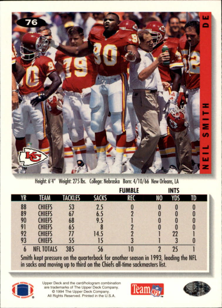 1994 Collector's Choice Football "Main Set" Cards #1 to #200 Rookies and Vets - Picture 151 of 399
