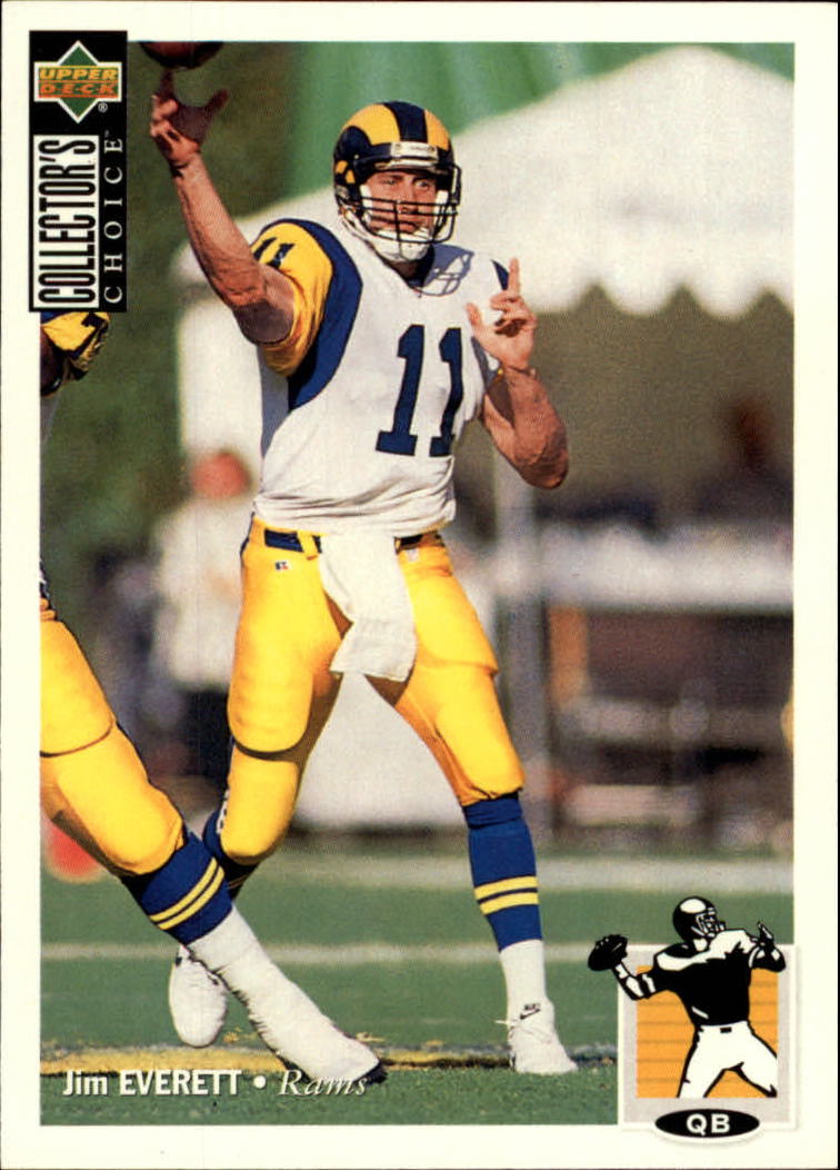 1994 Collector's Choice Football "Main Set" Cards #1 to #200 Rookies and Vets - Picture 302 of 399