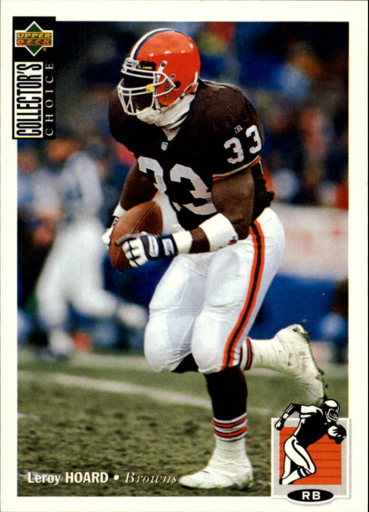 1990 Action Packed Rookie Update Leroy Hoard RC Cleveland Browns