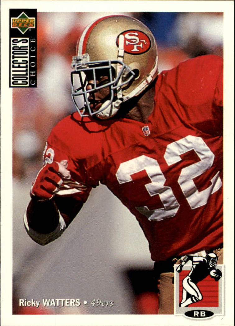 1994 Collector's Choice #234 Ricky Watters - NM-MT - Triple Play Sports  Cards