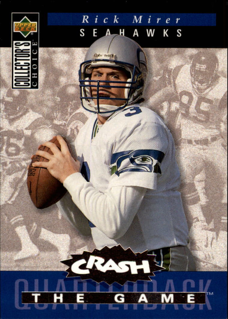 1994 Collector's Choice Crash the Game Bronze Redemption #C3 Rick Mirer