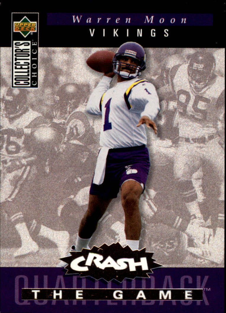 1994 Collector's Choice Crash the Game Bronze Redemption #C10 Warren Moon